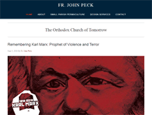 Tablet Screenshot of frjohnpeck.com